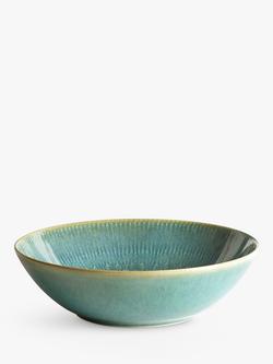 Royal Botanic Gardens, Kew Stoneware Cereal Bowl, 17cm, Green - view 2, Green