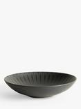 Royal Botanic Gardens, Kew Stoneware Pasta Bowl, 22cm, Black