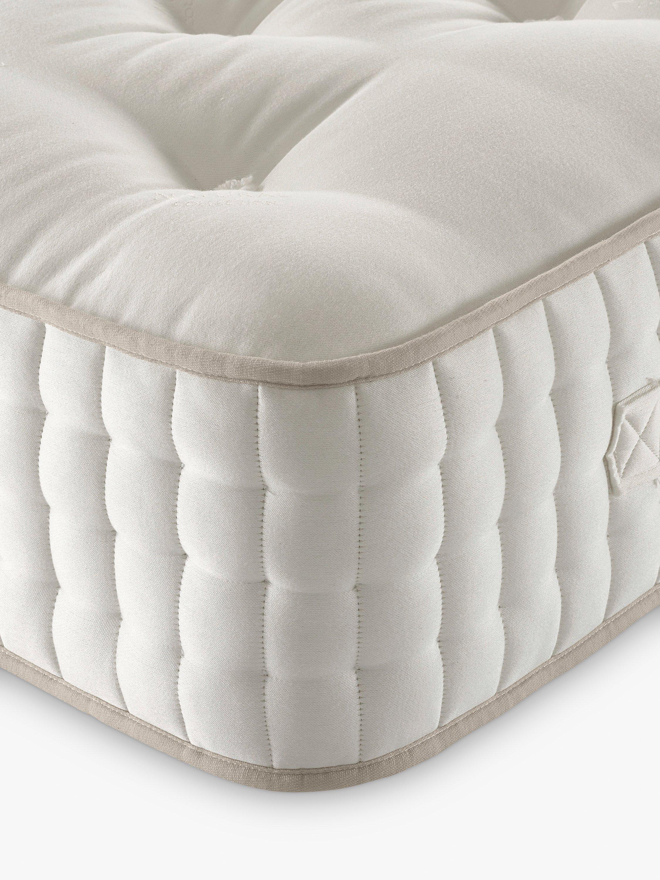 John Lewis Luxury Natural Collection Silk 19000, Super King Size, Firmer Tension Pocket Spring Zip Link Mattress