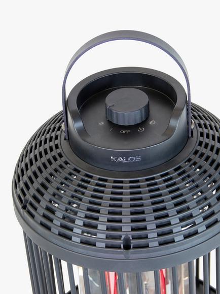 KETTLER Kalos Oriental Lantern Electric Patio Heater, Black - view 2, Black