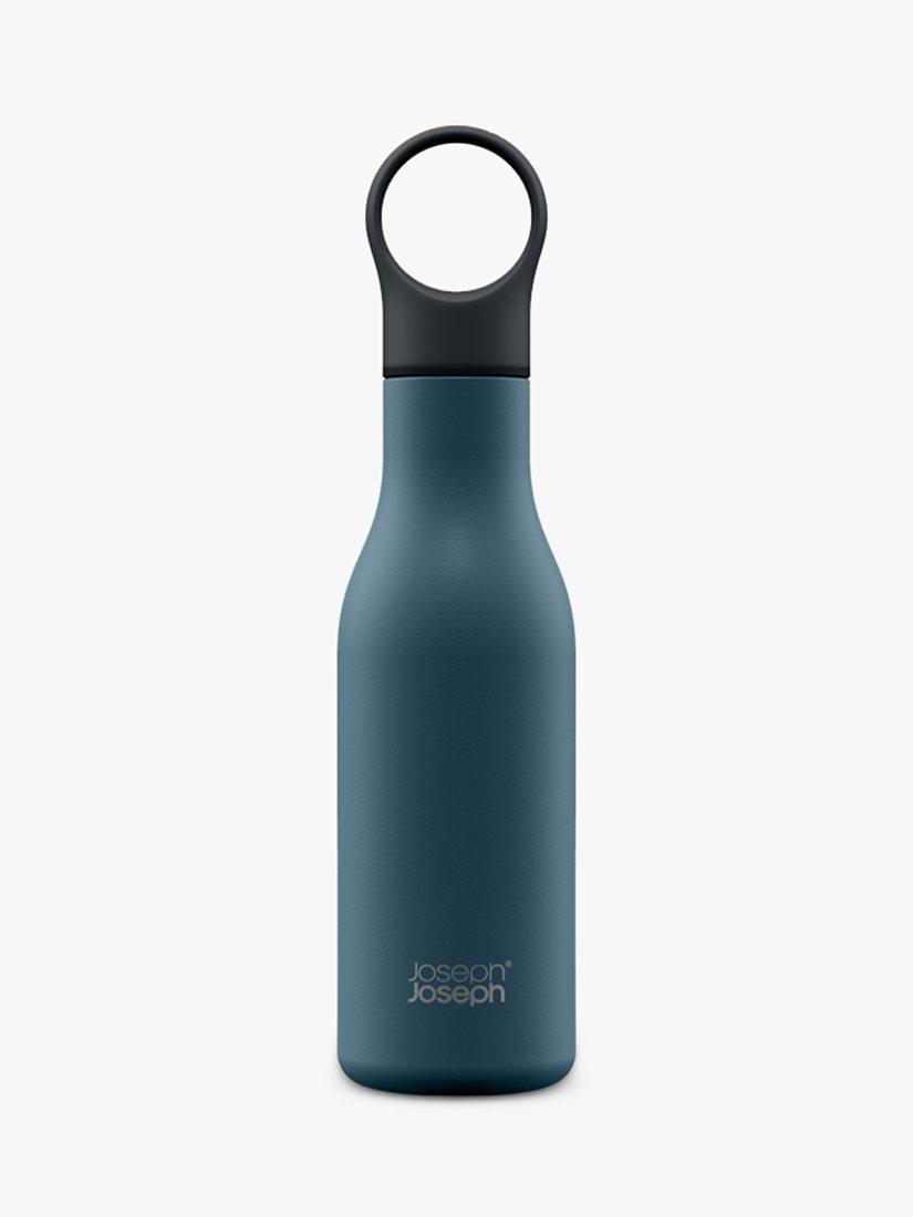 Joseph Joseph Double Wall Insulated Stainless Steel Leak-Proof Water Bottle, 500ml, Blue