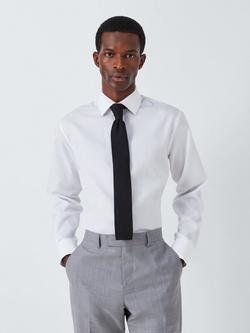 John Lewis Knitted Tie - view 2, Black