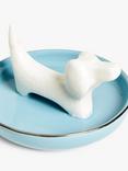 John Lewis Dog Glazed Trinket Dish