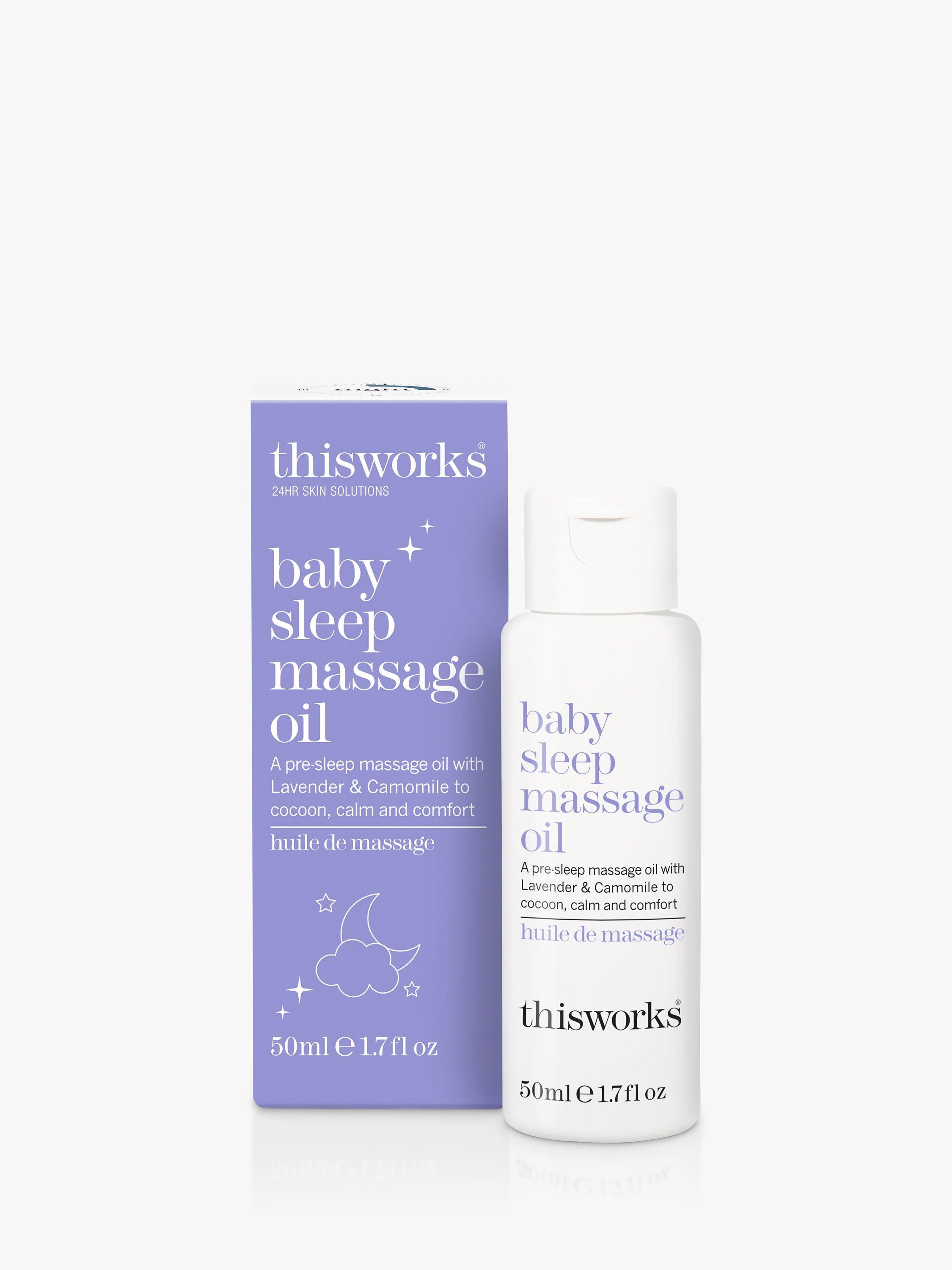 This Works Baby Sleep Massage Oil, 50ml