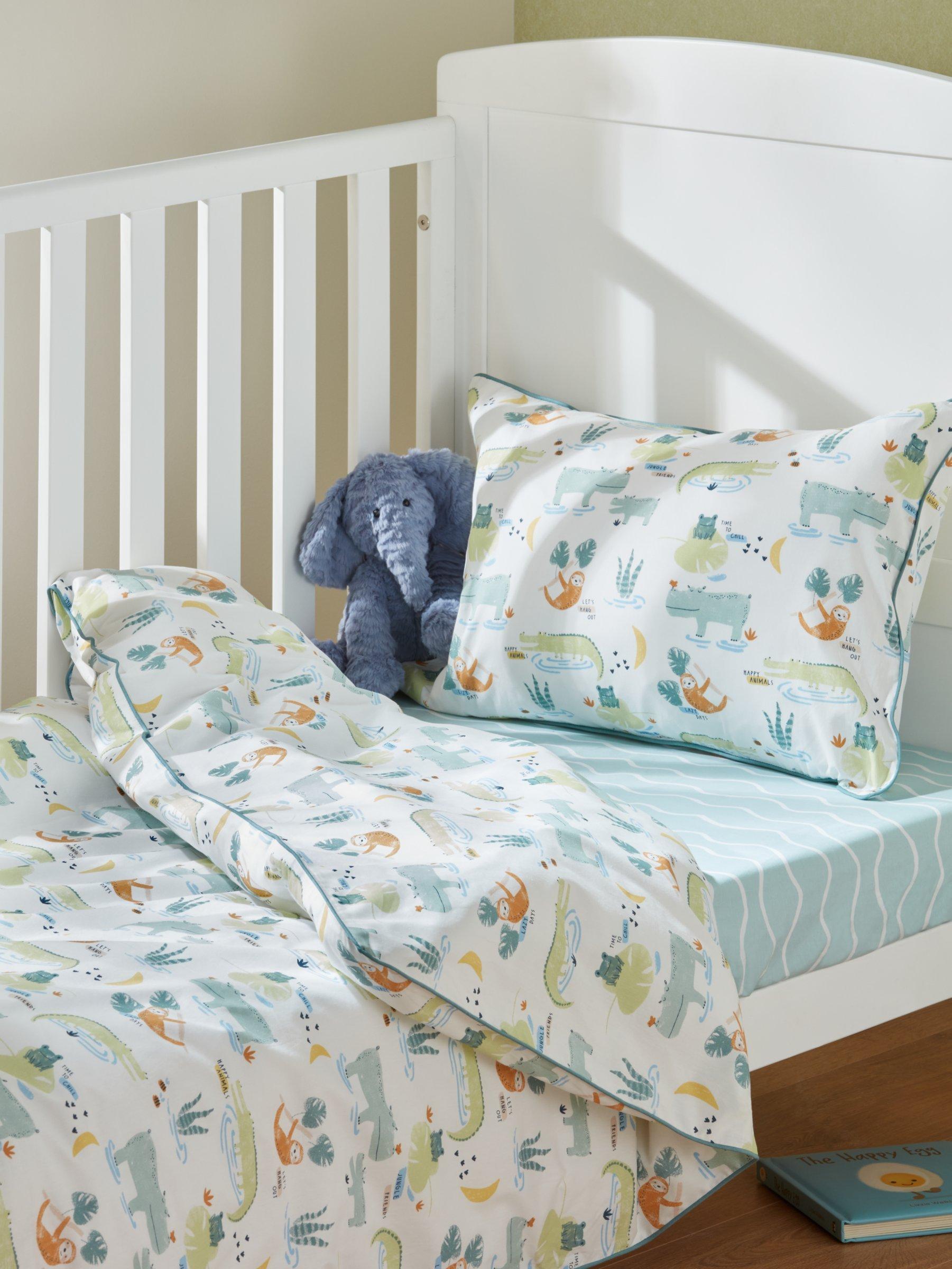 John lewis cot bed bedding on sale