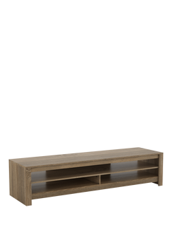 AVF Calibre 180 TV Stand for TVs up to 85", Rustic Sawn Oak