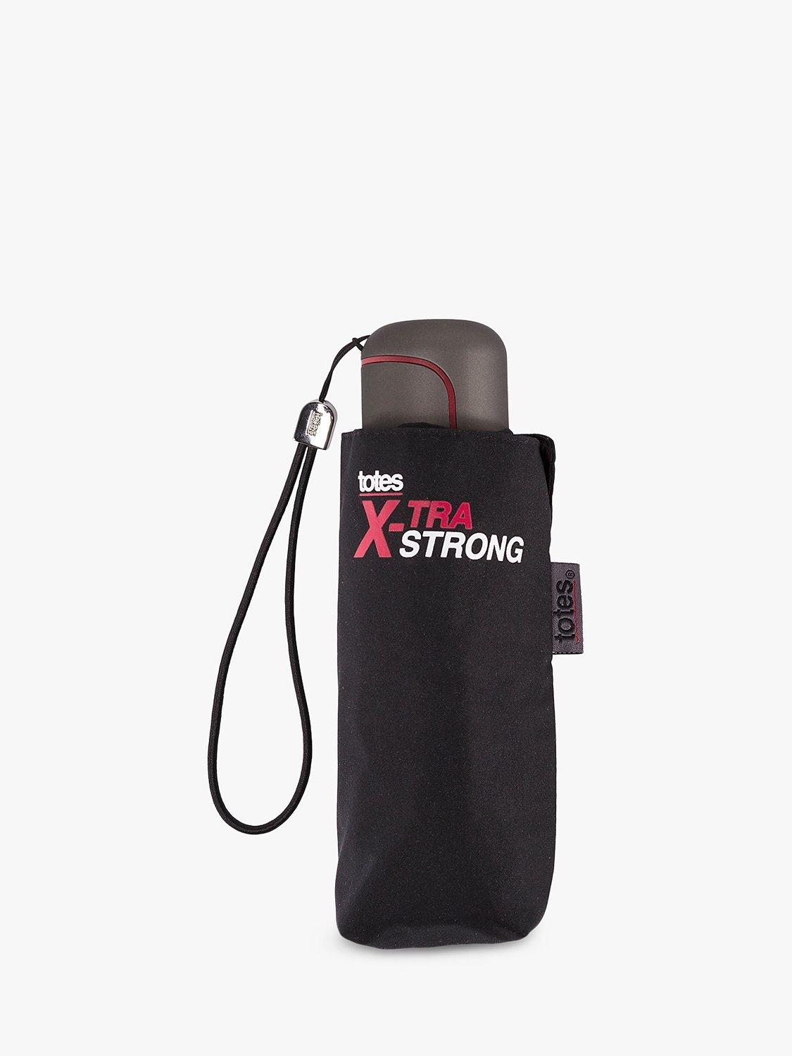 totes X tra Strong Umbrella Small Black