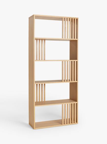 John Lewis Line Bookcase, Natural, Natural