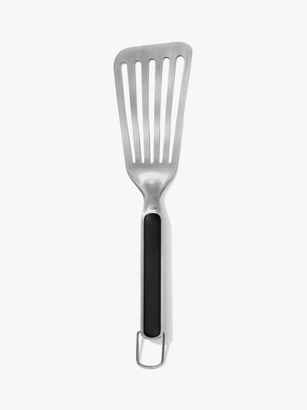 OXO Good Grips Grilling Precision Stainless Steel BBQ Turner, Silver/Black