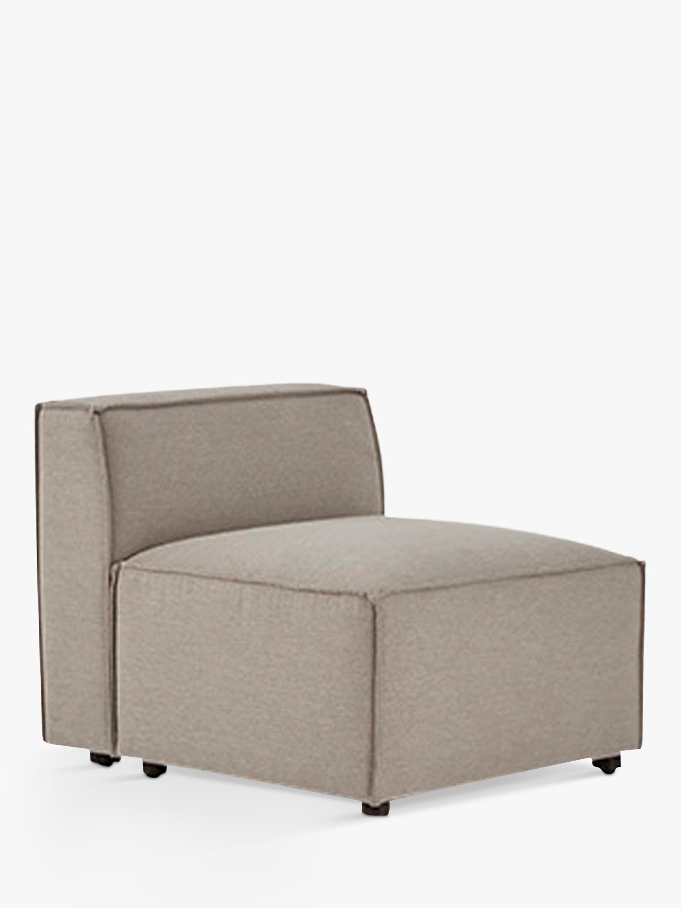 Model 03 Range, Swyft Model 03 Medium Middle Sofa Unit, Pumice Linen