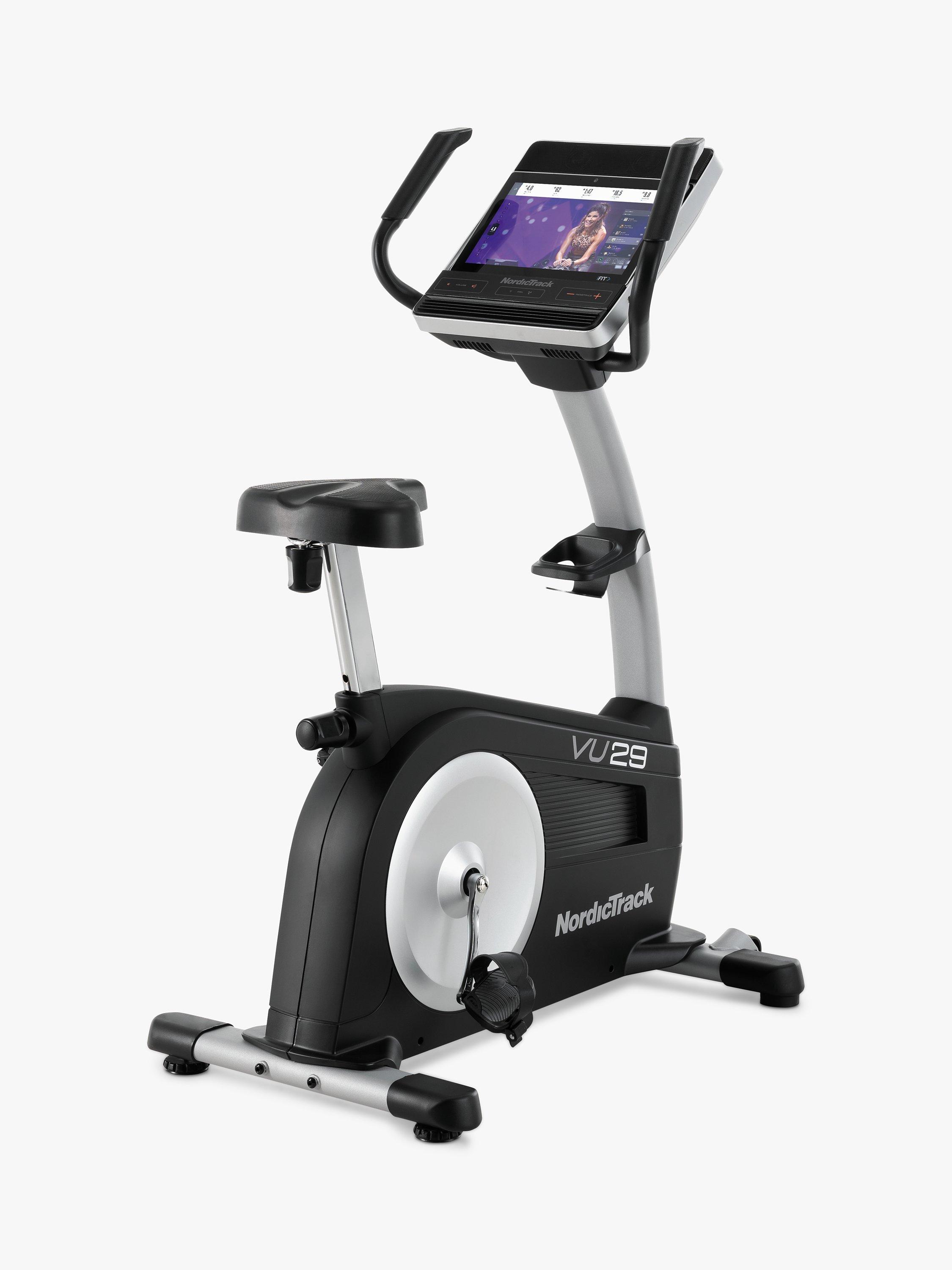 NordicTrack VU29 Commercial Exercise Bike Black Grey