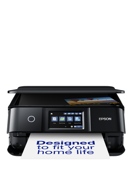 Epson Expression Photo XP-8700 Wi-Fi Three-in-One Printer, Black, Black