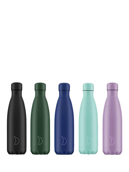 Chilly's Vacuum Insulated Leak-Proof Drinks Bottle, 500ml - view 2, All Blue