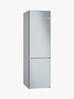 Bosch Series 4 Freestanding 70/30 Fridge Freezer, KGN392WDFG, KGN392LDFG, Innox Look