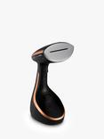 Tefal Access Steam Care DT9100 Handheld Clothes Steamer, Black/Copper