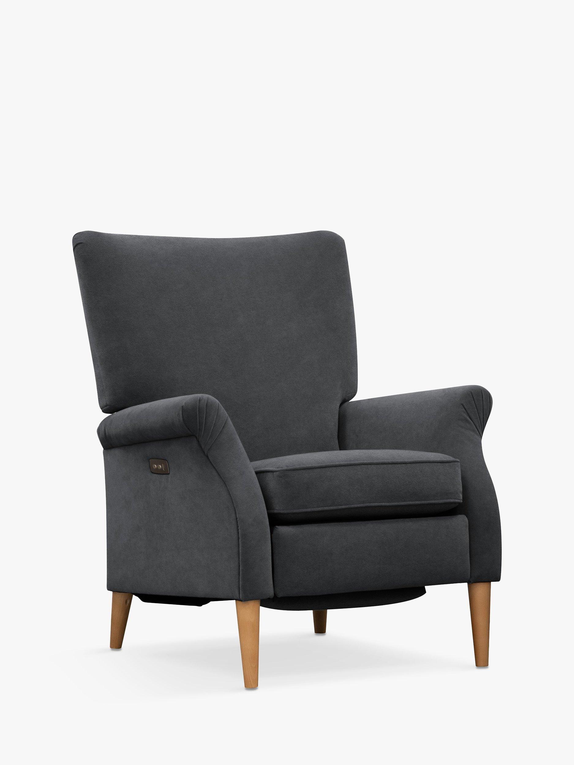 Classic Motion Range, Parker Knoll Classic Motion Recliner High Back Armchair, Plush Graphite