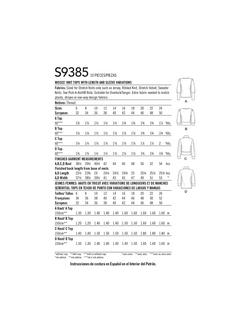 Simplicity Women's Tops Sewing Pattern, 9385 - view 2, 