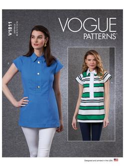 Vogue Misses' Vest Sewing Pattern V1811, 