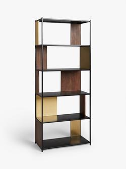 John Lewis + Swoon Brunel Shelving Unit, Brown, Brown
