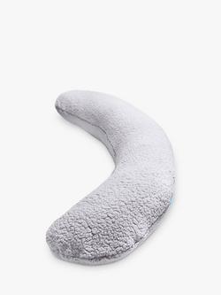 Kally Sleep Sherpa Fleece Full Length Body Support Pillow - view 2, Grey
