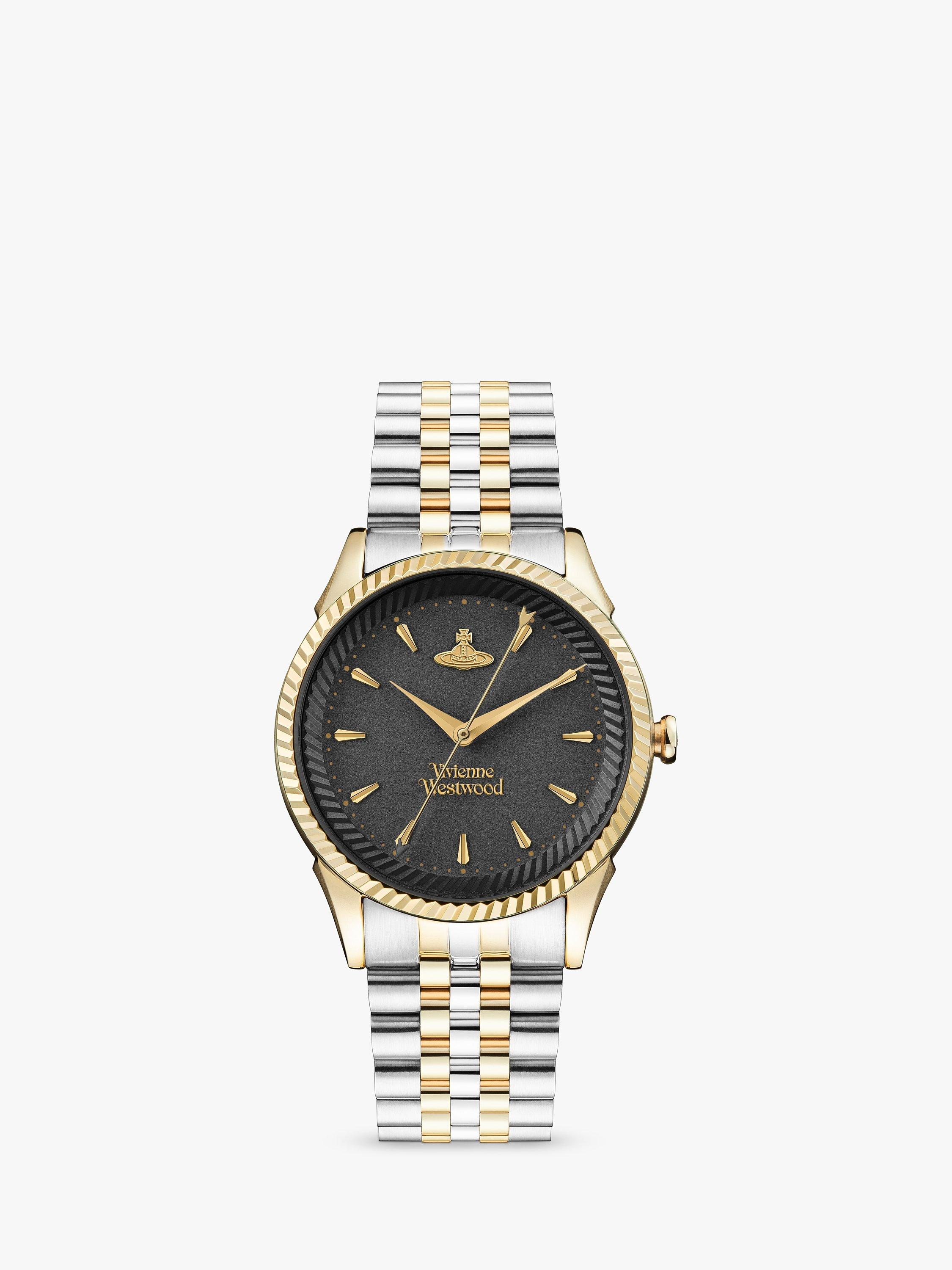 Vivienne Westwood Women's Seymour Bracelet Strap Watch, Multi/Black VV240BKGS