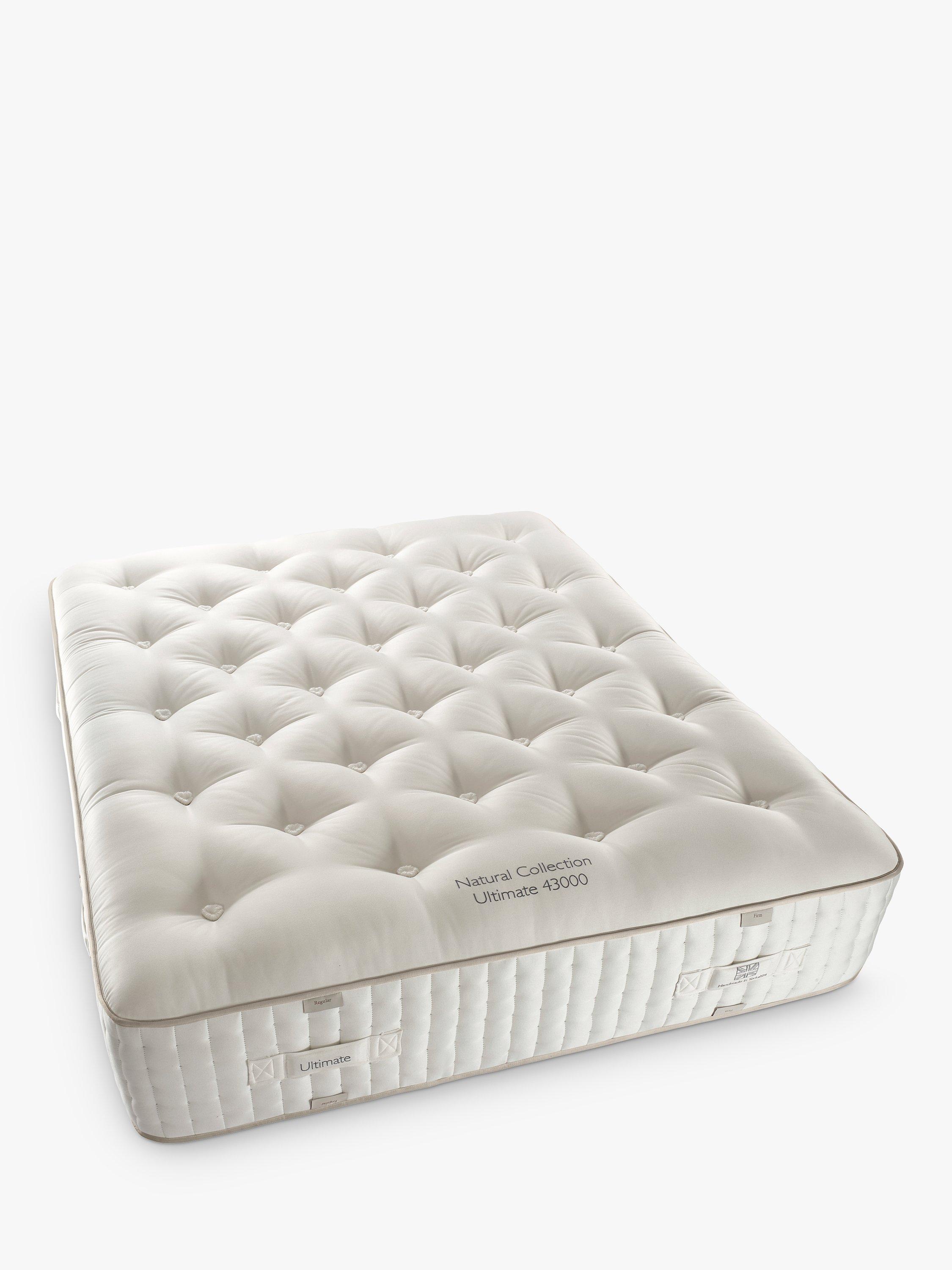 John Lewis Ultimate Natural Collection 43000, Double, Firmer Tension Pocket Spring Mattress