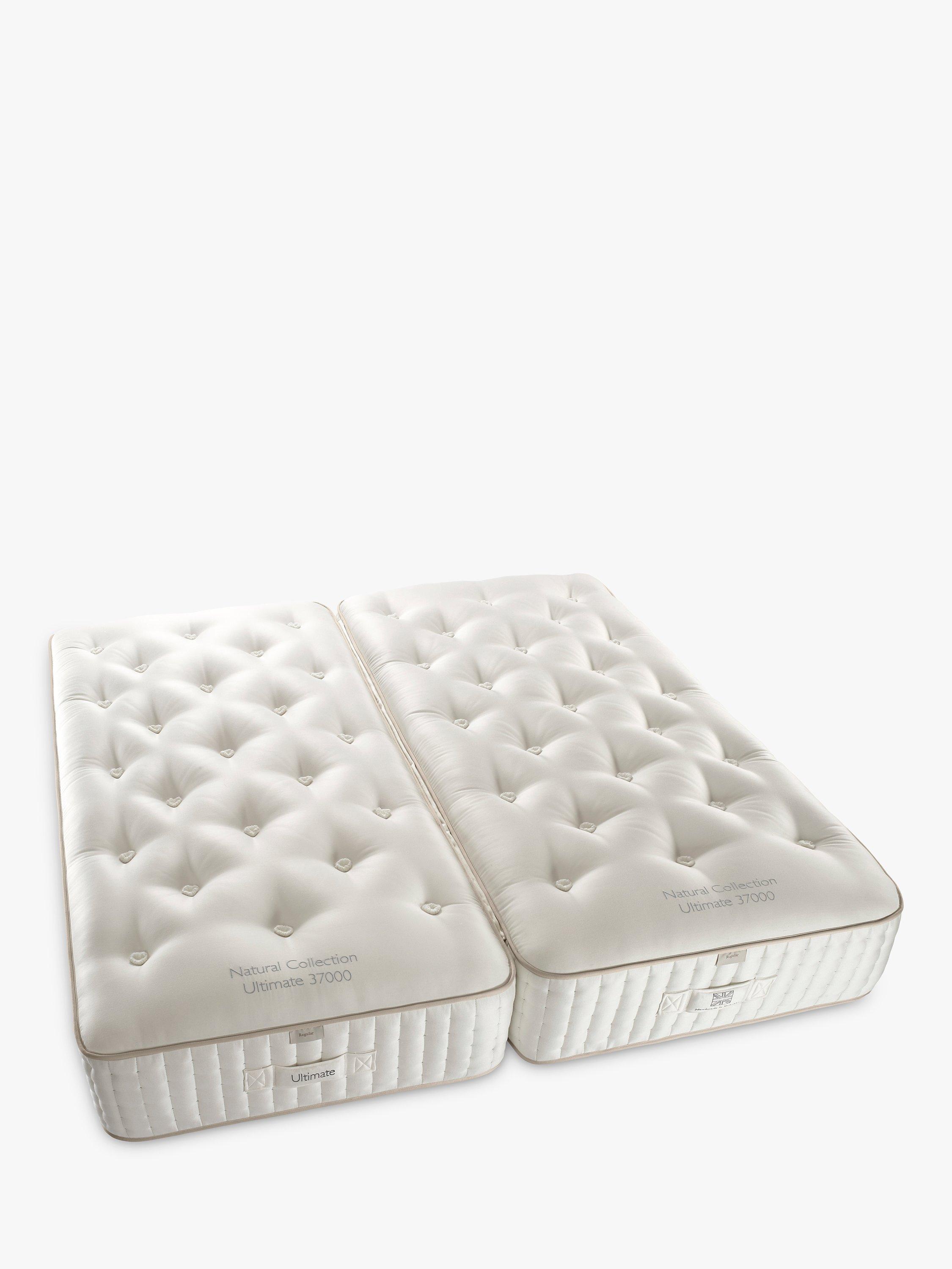 John Lewis Ultimate Natural Collection 37000, King Size, Firmer Tension Pocket Spring Zip Link Mattress