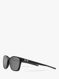 Oakley OO9018 Men's Objector Polarised Sunglasses, Black Ink/Grey