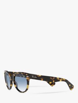 Ray-Ban RB2199 Unisex Phantos Sunglasses, Yellow Havana - view 2, Yellow Havana