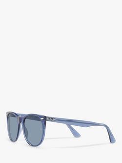 Ray-Ban RB2185 Wayfarer ll Unisex Sunglasses - view 2, Transparent Blue