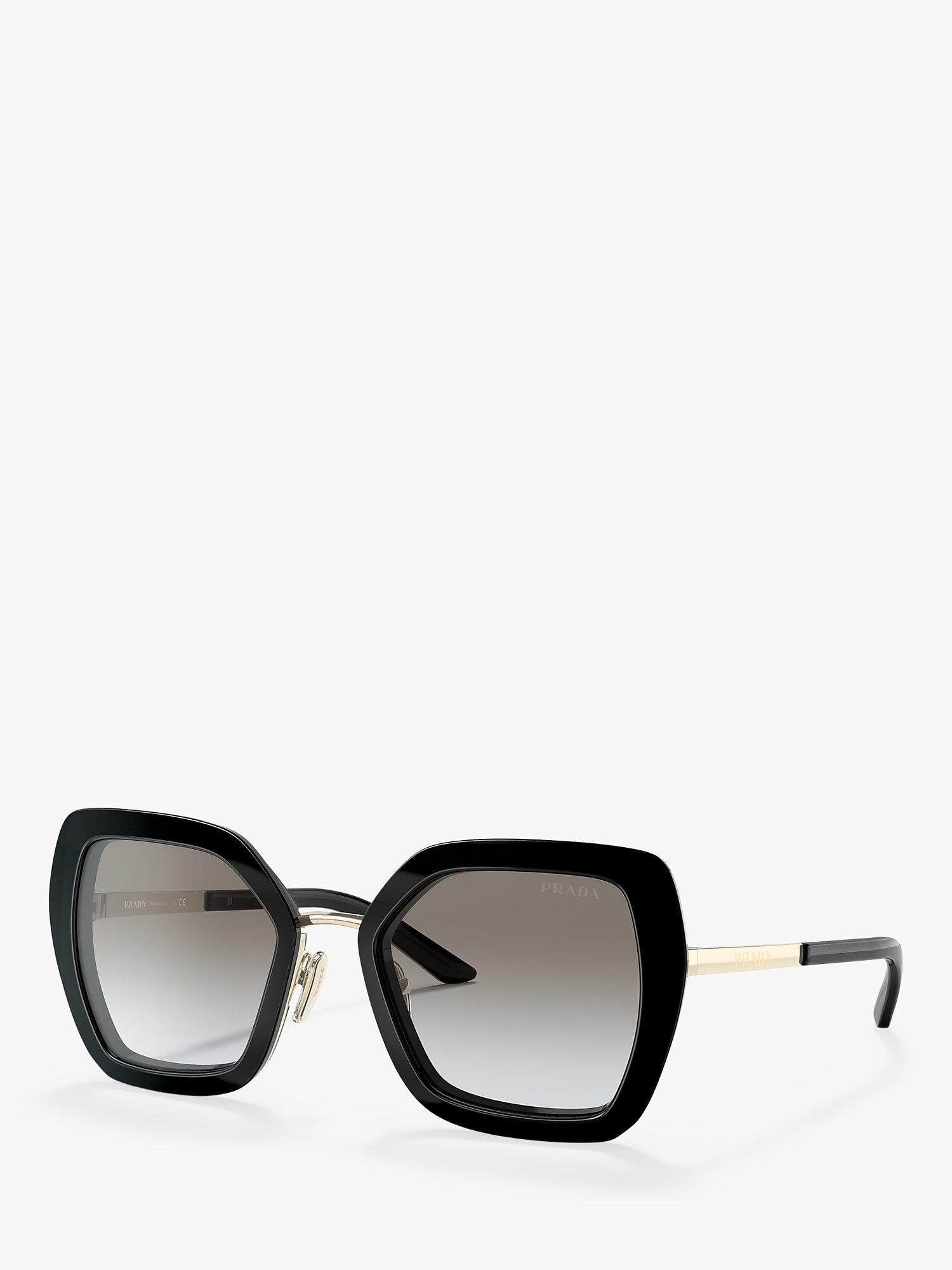 Prada PR 53YS Women's Pillow Sunglasses, Black