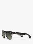 Ray-Ban RB2199 Unisex Phantos Sunglasses, Grey Havana/ Gradient