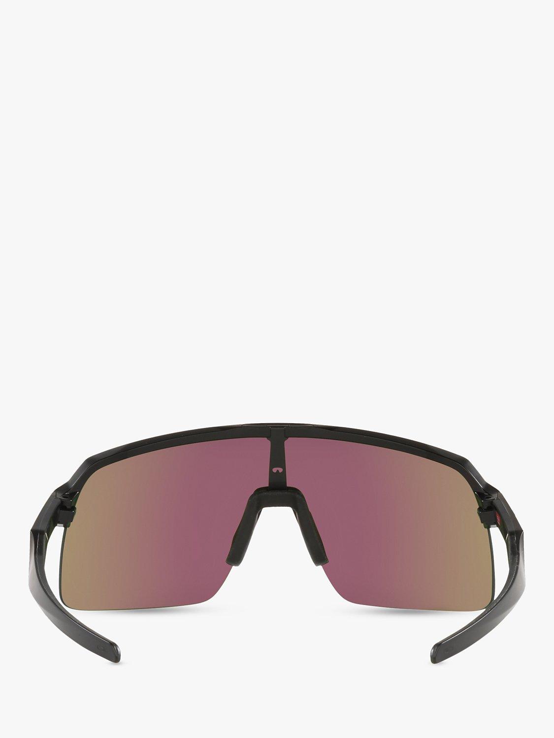Oakley OO9463 Men's Sutro Lite Prizm Rectangular Sunglasses, Matte Black/Mirror Blue