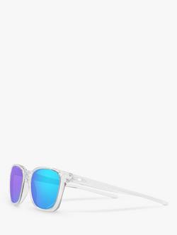 Oakley OO9018 Men's Objector Sunglasses, Clear/Blue - view 2, Clear/Blue