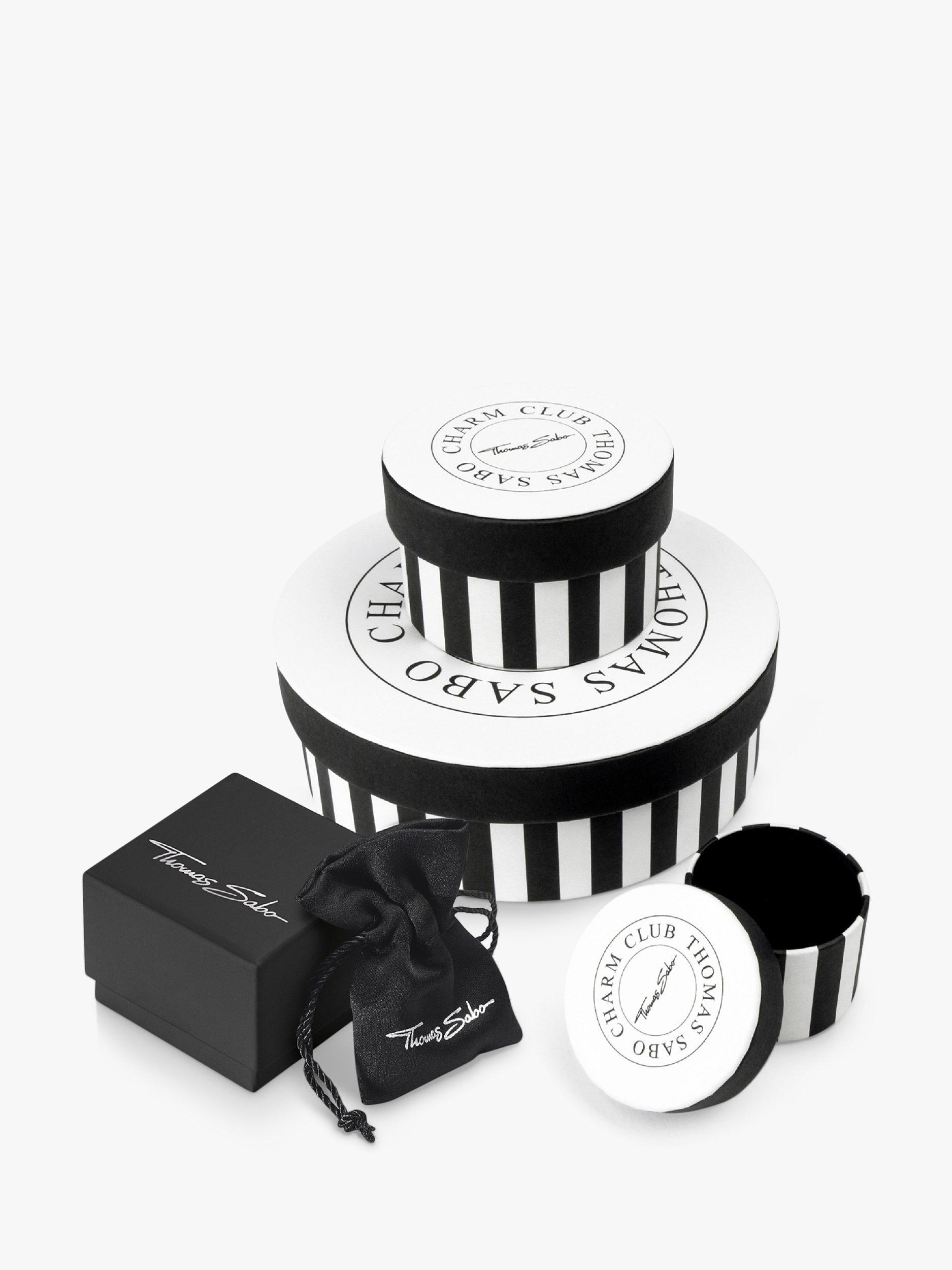 Product image 3 of 3, which shows THOMAS SABO Magic Stars Cubic Zirconia Glass Ceramic Chain Bracelet, Silver
