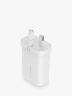 Belkin 25W USB-C PD PPS Wall Charger, White - view 2, White
