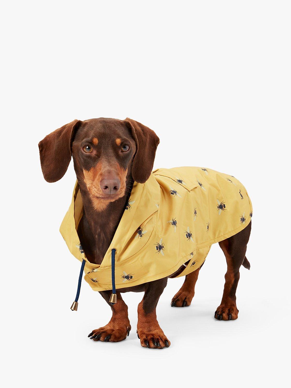 Joules Go Lightly Printed Water Resistant Packaway Dog Jacket