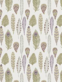 Voyage Samui Print Furnishing Fabric - view 2, Olivine