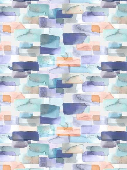 Voyage Kampala Furnishing Fabric, Clementine