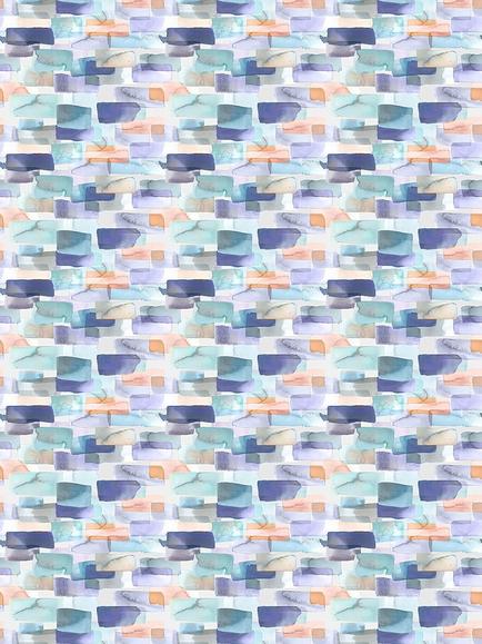 Voyage Kampala Furnishing Fabric - view 2, Clementine