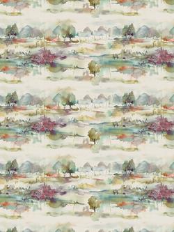 Voyage Heather Moors Furnishing Fabric - view 2, Linen