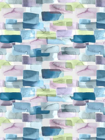 Voyage Kampala Furnishing Fabric, Violet
