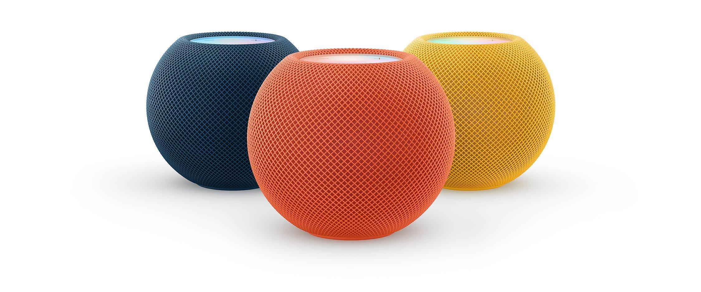 Apple HomePod mini Bluetooth Speaker in fashion Orange