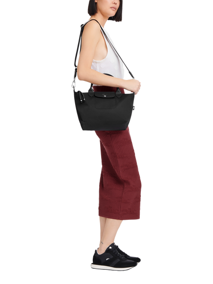Longchamp Le Pliage Energy Small Top Handle Bag - view 2, Black