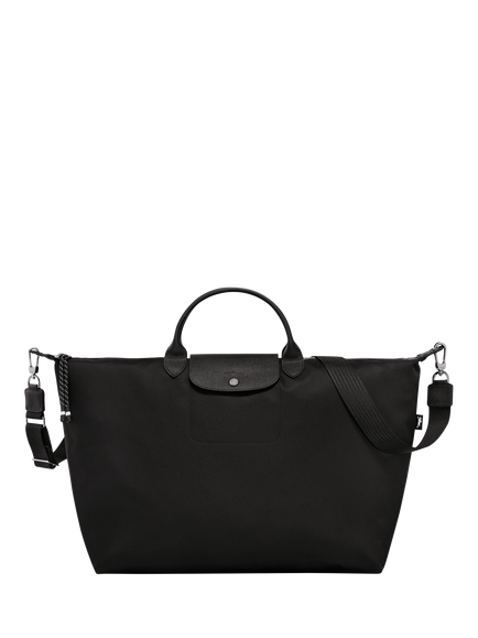 Longchamp Le Pliage Energy Large Travel Bag, Black, Black