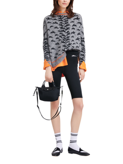 Longchamp Le Pliage Energy Mini Top Handle Bag - view 2, Black