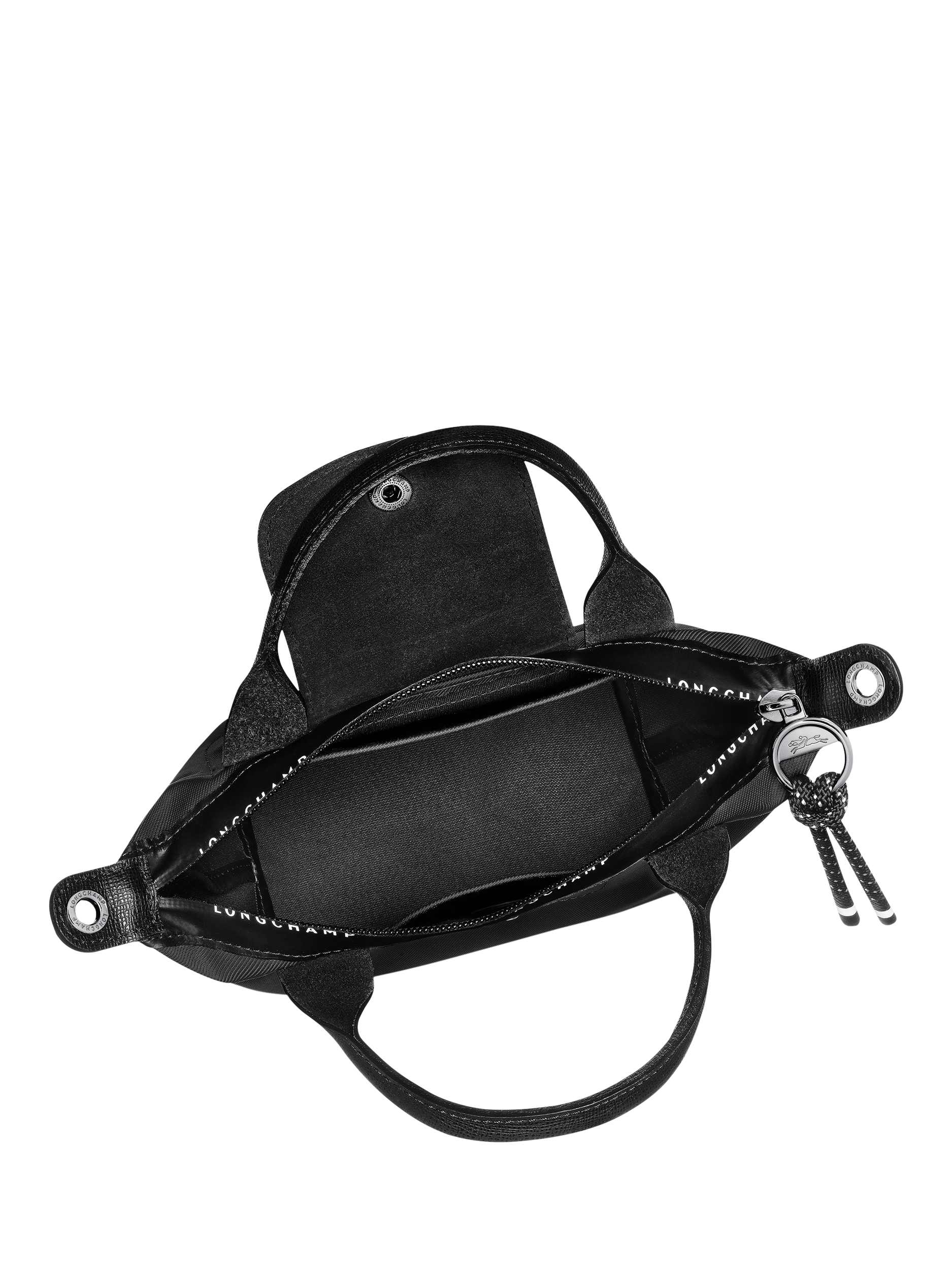 Product image 5 of 6, which shows Longchamp Le Pliage Energy Mini Top Handle Bag, Black