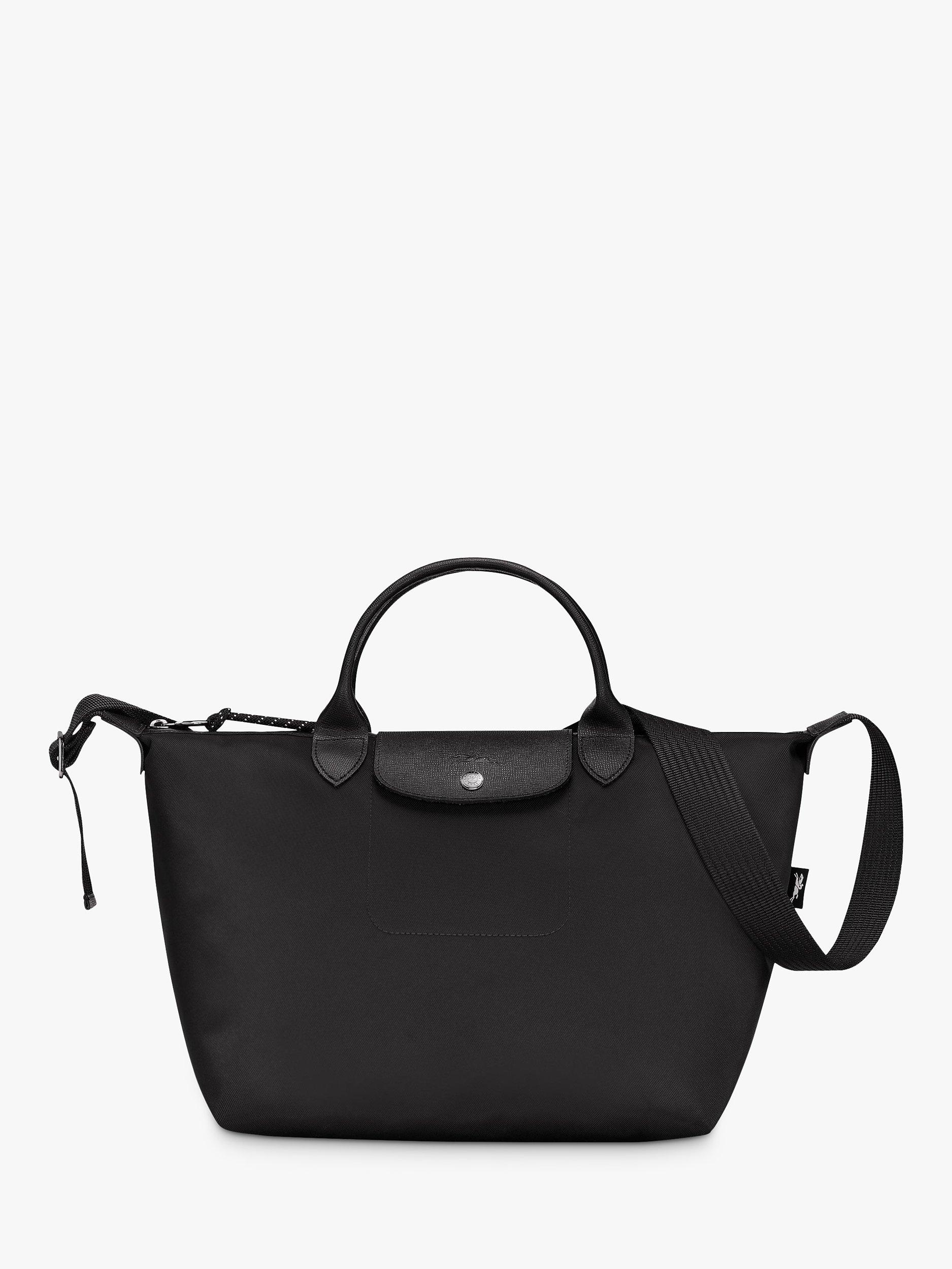 Longchamp Le Pliage Energy Medium Top Handle Bag Black