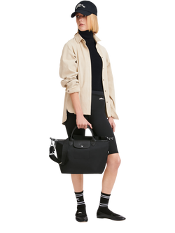 Longchamp Le Pliage Energy Medium Top Handle Bag - view 2, Black