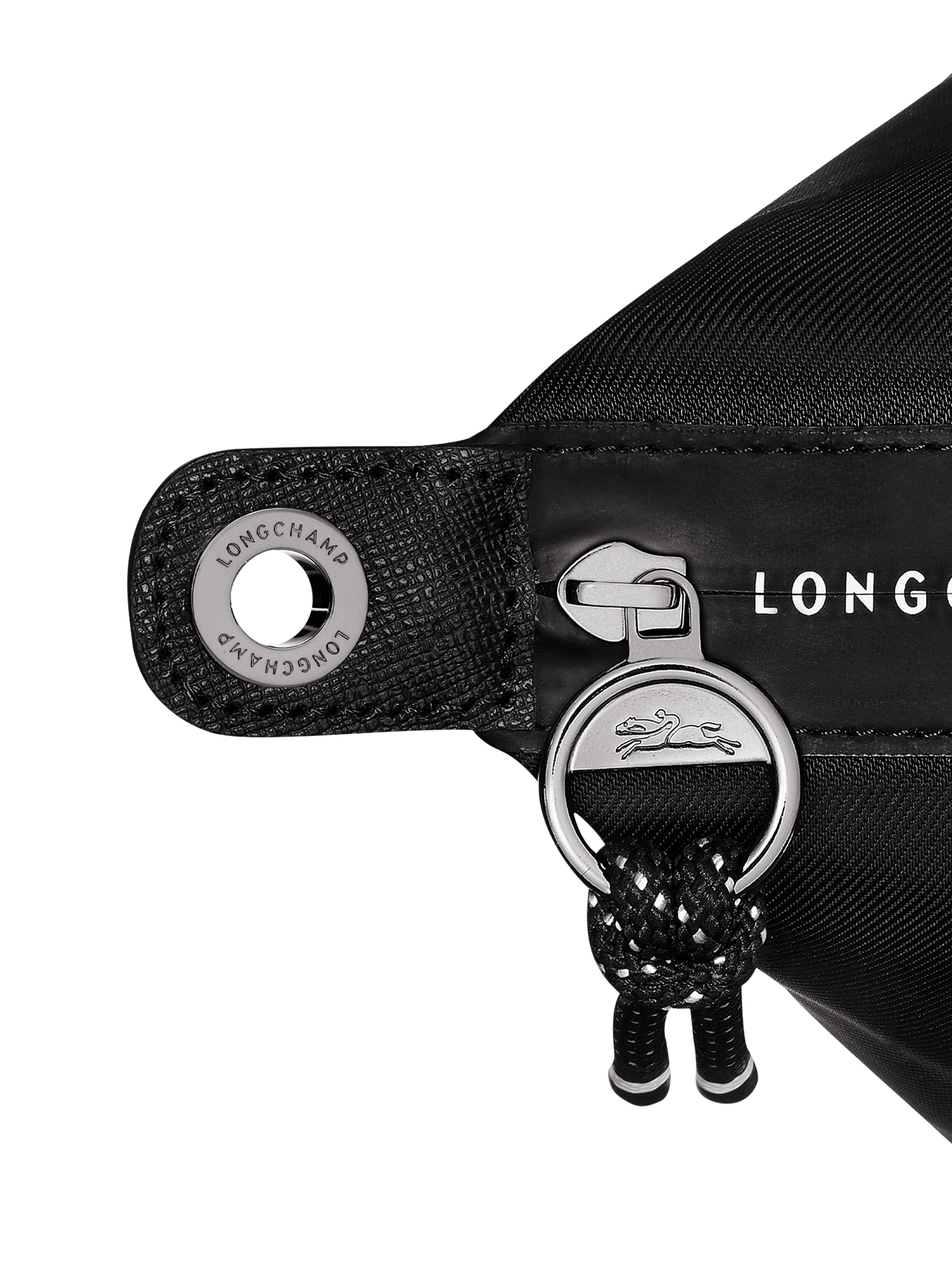 Product image 6 of 6, which shows Longchamp Le Pliage Energy Medium Top Handle Bag, Black